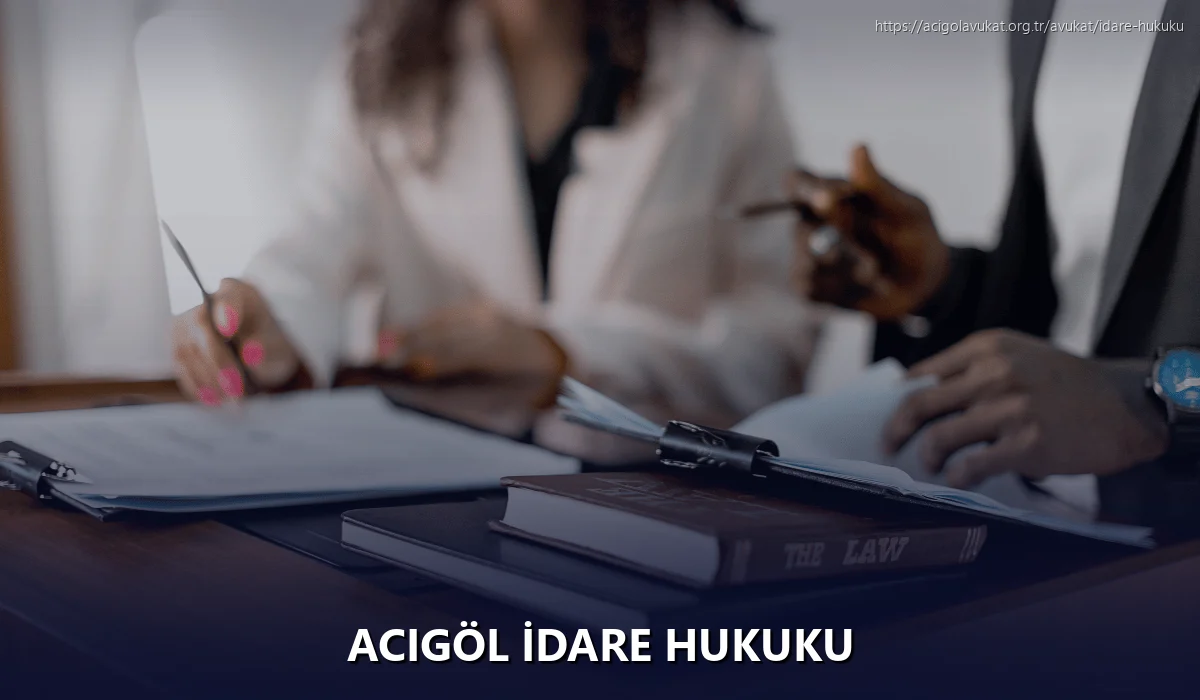Acigöl İdare Hukuku