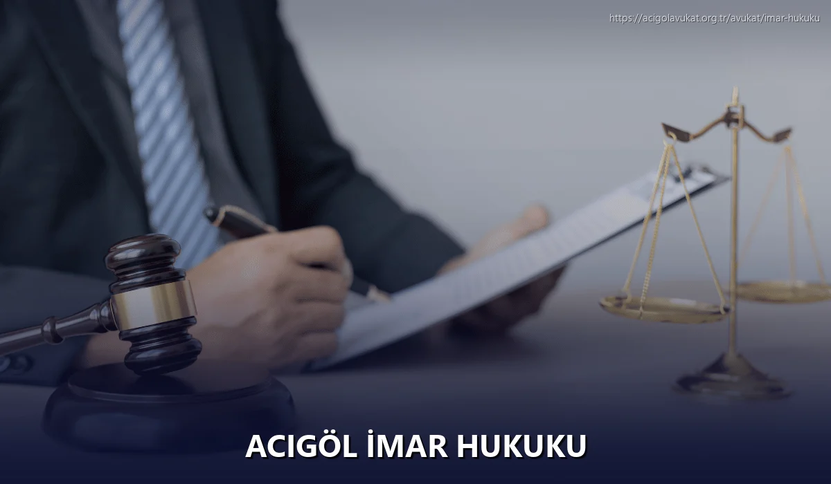 Acigöl İmar Hukuku